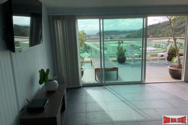 Kata Top View House on the Top Three Storeys with Sea & Big Buddha Views + Shared Swimming Pool for Rent in Kata-29