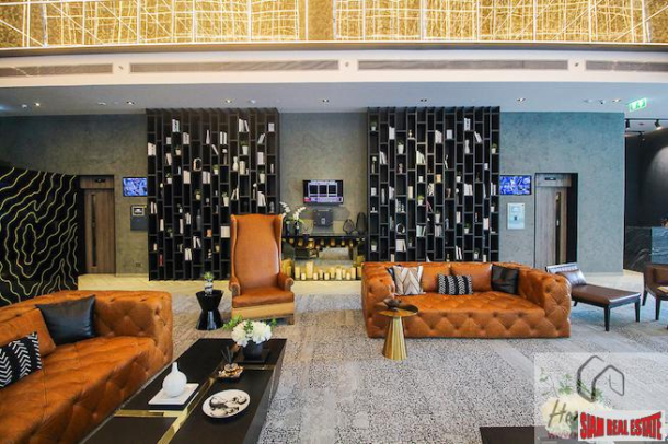 The Loft Asoke | Contemporary Two Bedroom, One Bath City View Condo for Rent-4