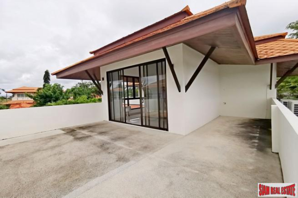 Asian Fusion Pool Villa | Contemporary Three Bedroom House with Huge Land Plot for Sale in East Pattaya-21