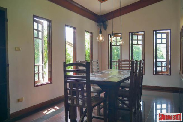Surin Beach | Three Bedroom Thai-style Pool Villa with Garden for Sale Minutes from the Beach-9