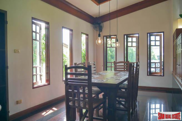Surin Beach | Three Bedroom Thai-style Pool Villa with Garden for Sale Minutes from the Beach-12
