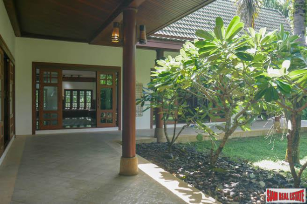 Surin Beach | Three Bedroom Thai-style Pool Villa with Garden for Sale Minutes from the Beach-20