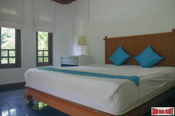 Surin Beach | Three Bedroom Thai-style Pool Villa with Garden for Sale Minutes from the Beach-21