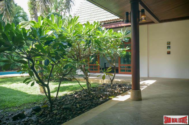 Surin Beach | Three Bedroom Thai-style Pool Villa with Garden for Sale Minutes from the Beach-24