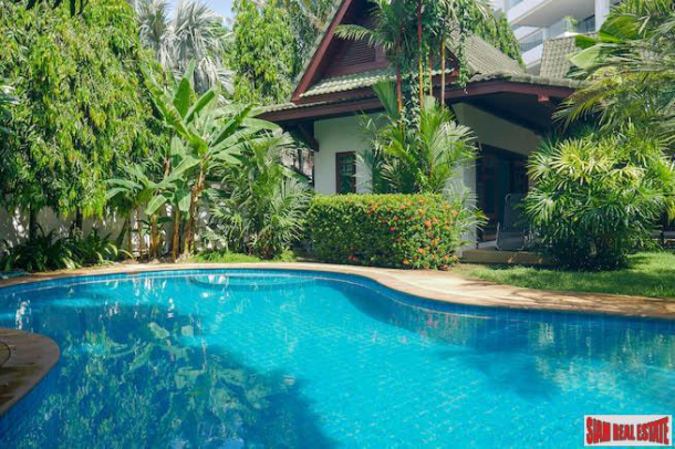 Surin Beach | Three Bedroom Thai-style Pool Villa with Garden for Sale Minutes from the Beach-25