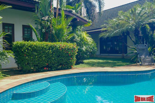 Surin Beach | Three Bedroom Thai-style Pool Villa with Garden for Sale Minutes from the Beach-26