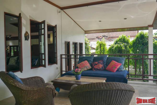 Surin Beach | Three Bedroom Thai-style Pool Villa with Garden for Sale Minutes from the Beach-28