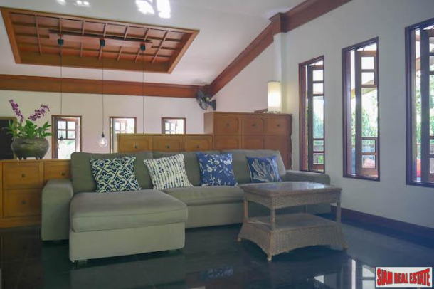 Surin Beach | Three Bedroom Thai-style Pool Villa with Garden for Sale Minutes from the Beach-5