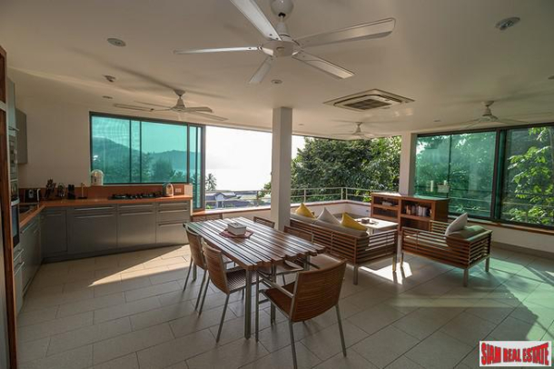Three Bedroom 227 Sqm Luxury Penthouse with Sea Views for Rent in Kata Noi-3