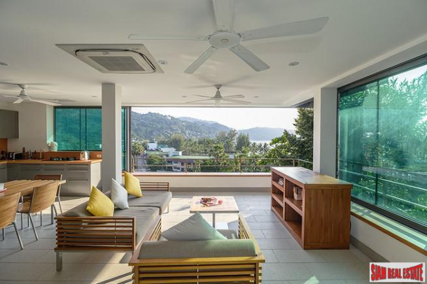 Three Bedroom 227 Sqm Luxury Penthouse with Sea Views for Rent in Kata Noi-4