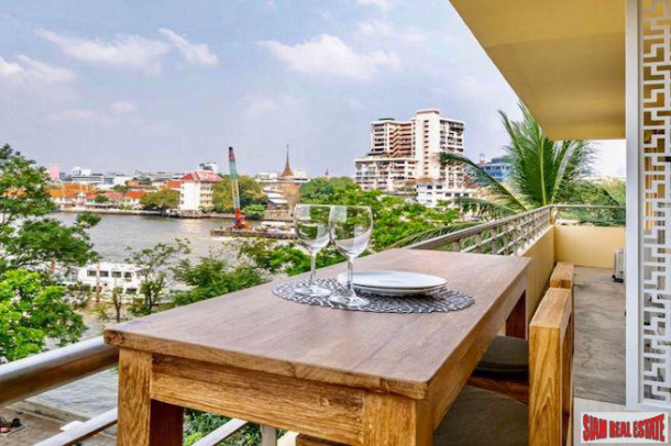 Baan ChaoPhraya Condominium | Large 1+ 1 Bedroom Condo, & Big Balcony with Views of Chao Phraya River for Rent in Krung Thonburi-1