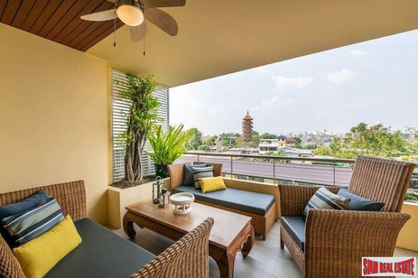 Baan ChaoPhraya Condominium | Large 1+ 1 Bedroom Condo, & Big Balcony with Views of Chao Phraya River for Rent in Krung Thonburi-2