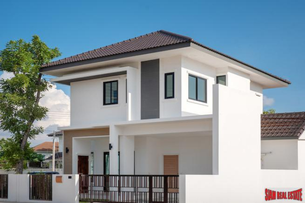 New Three Bedroom Twin Homes for Sale in San Sai Noi, Chiang Mai-2
