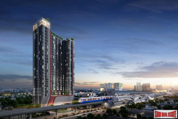 New Off-Plan High-Rise of Loft Condos by Leading Thai Developers with Chao Phraya River Views only 250 Metres to Nonthaburi MRT Station - 1 Bed Duo Units-2