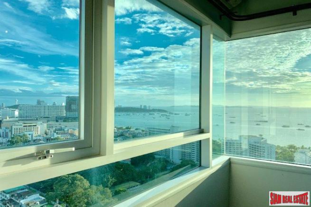 Centric Sea | Two Bedroom Condo with Sea Views for Sale in Pattaya - 24th Floor-1
