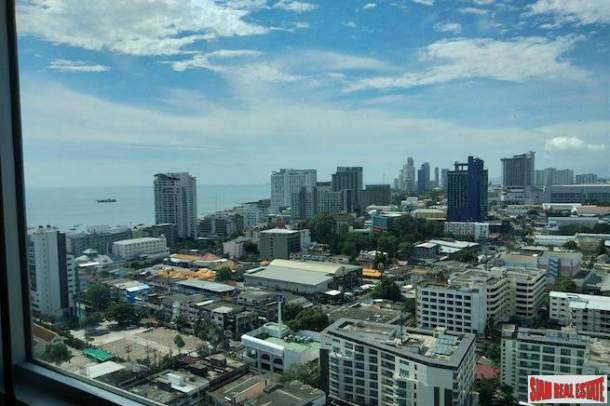 Centric Sea | Sea Views from the 28th Floor - Two Bedroom, Two Bath Condo for Sale in Pattaya-13