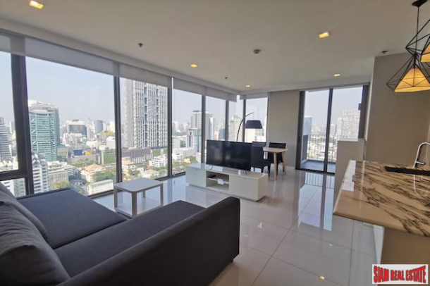 Nara 9 | Bright Two Bedroom Corner Unit with Clear City Views for Sale in Chong Nonsi-1