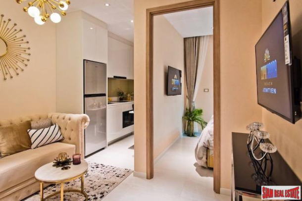 New Luxury  High Rise 1 & 2 Bedroom Condominium  for Sale Beachfront in Jomtien-11
