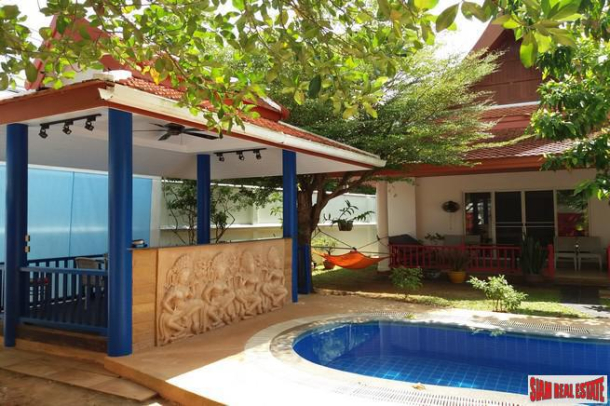Large Seven Bedroom House with Separate Bungalow and Sala for Sale in Rawai-24
