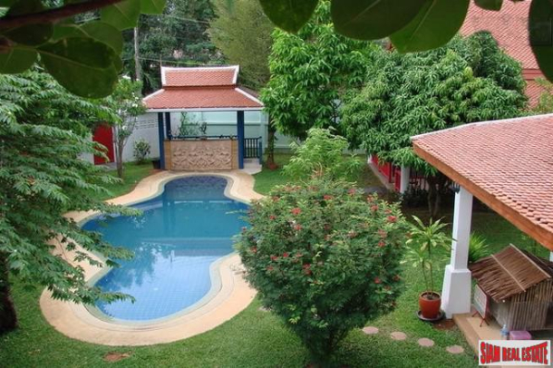 Large Seven Bedroom House with Separate Bungalow and Sala for Sale in Rawai-4
