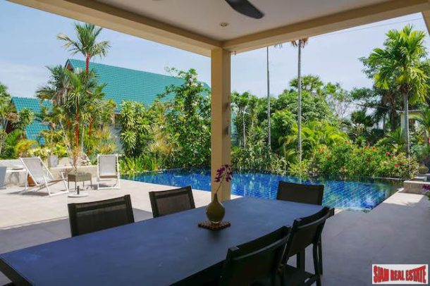 Spacious Single Storey Five Bedroom Pool Villa with Roof Terrace for Sale in Chalong-4