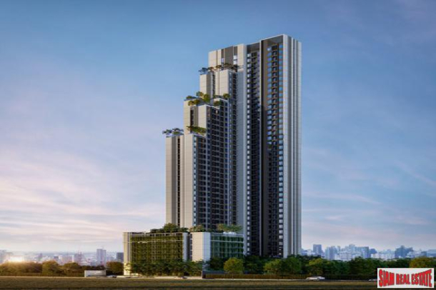 New High-Rise Condo by Leading Thai Developers at the Trendy Area of Ari, only 100 metres to the BTS - 2 Bed Units-13