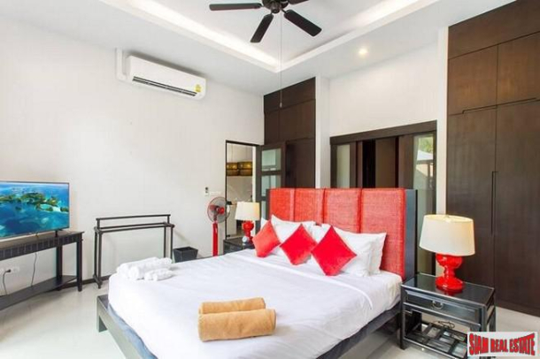 Saiyuan Estate  | Tropical Three Bedroom Pool Townhome Villa for Sale in Rawai-14