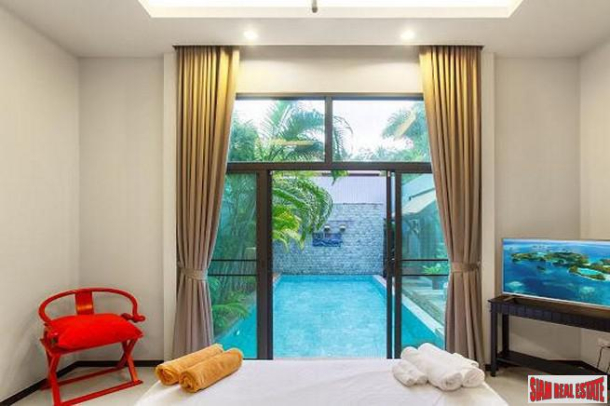 Saiyuan Estate  | Tropical Three Bedroom Pool Townhome Villa for Sale in Rawai-18