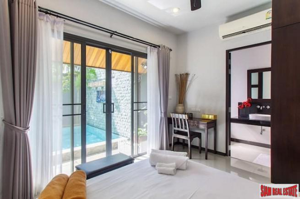 Saiyuan Estate  | Tropical Three Bedroom Pool Townhome Villa for Sale in Rawai-19