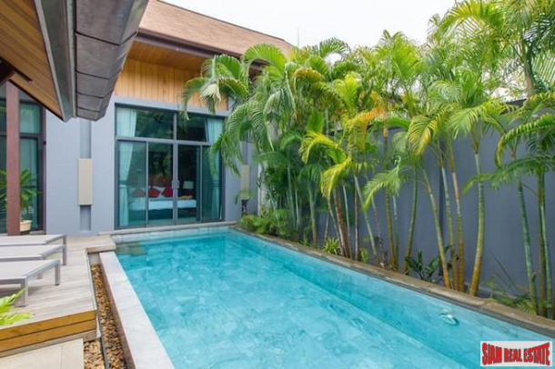 Saiyuan Estate  | Tropical Three Bedroom Pool Townhome Villa for Sale in Rawai-2