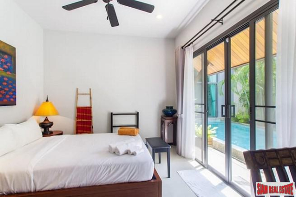 Saiyuan Estate  | Tropical Three Bedroom Pool Townhome Villa for Sale in Rawai-20