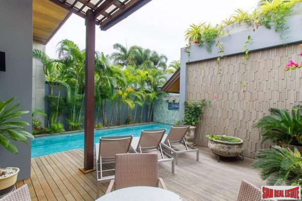 Saiyuan Estate  | Tropical Three Bedroom Pool Townhome Villa for Sale in Rawai-27