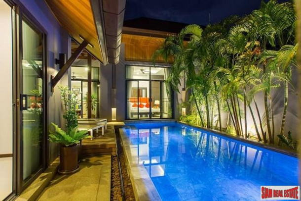 Saiyuan Estate  | Tropical Three Bedroom Pool Townhome Villa for Sale in Rawai-29