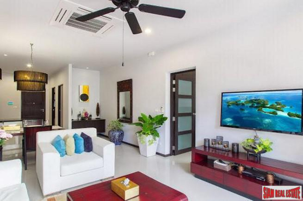 Saiyuan Estate  | Tropical Three Bedroom Pool Townhome Villa for Sale in Rawai-5