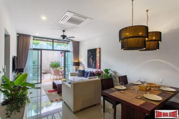 Saiyuan Estate  | Tropical Three Bedroom Pool Townhome Villa for Sale in Rawai-8
