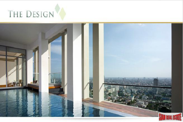 The Sukhothai Residences | 2 Bed City and Green View Condo at South Sathon Road on the 34th Floor-19
