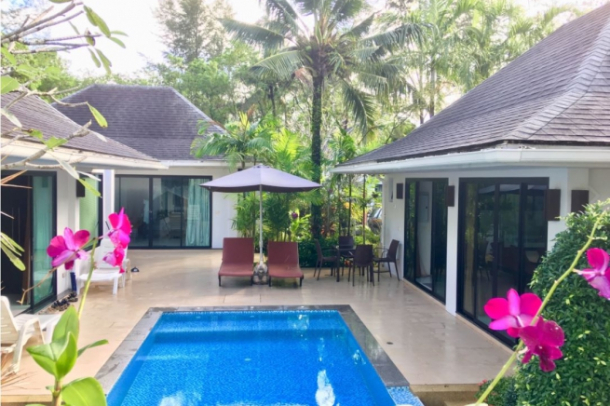 Two Pool Villas for sale with Private Pool only 100 Meters to Bang Niang Beach, Khao Lak-1