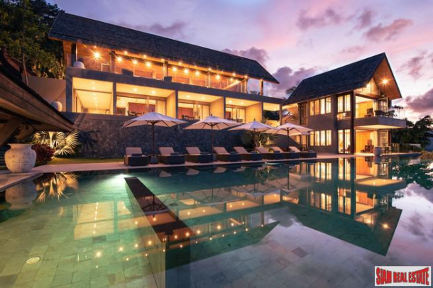 Thai Regal Modern Luxury 6 Bed Sea View Villa at Bophut Hills, Koh Samui-25