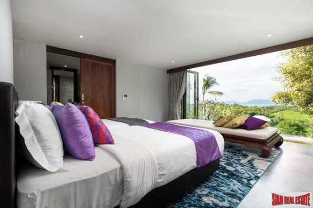 Thai Regal Modern Luxury 6 Bed Sea View Villa at Bophut Hills, Koh Samui-28