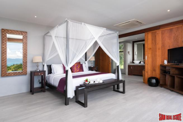 Thai Regal Modern Luxury 6 Bed Sea View Villa at Bophut Hills, Koh Samui-29