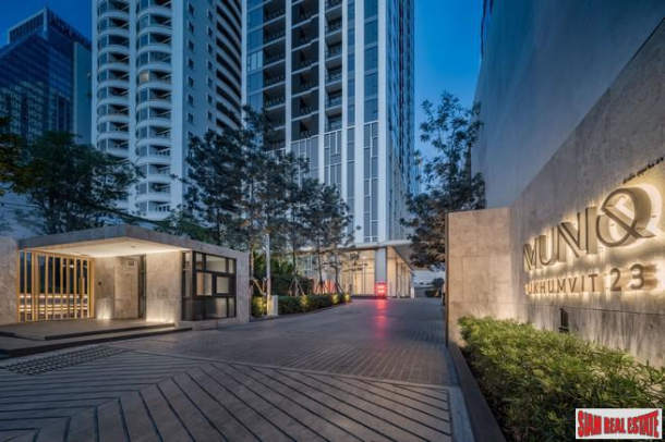 Luxury Newly Completed High-Rise Condo in Excellent Location at Sukhumvit 23, Asoke - 2 Bed Units | 19% Discount!-2