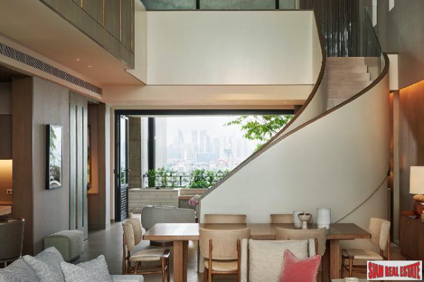 Ultra Luxury Residential Duplex Units with River Views at Sathorn - Last 2 Units!-26