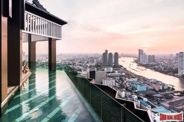 Rhythm Sathorn | Furnished Two Bedroom Condo with Beautiful City Views for Sale in Sathorn-1