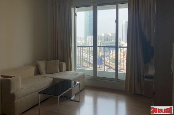 Rhythm Sathorn | Furnished Two Bedroom Condo with Beautiful City Views for Sale in Sathorn-11