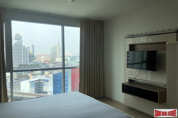 Rhythm Sathorn | Large One Bedroom Condo with Great City Views for Rent  in Sathorn-17