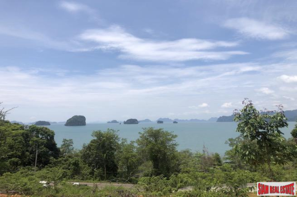 41 + 41 Rai of Hillside Land for Sale with Stunning Sea & Mountain Views - Khao Thong, Krabi-1