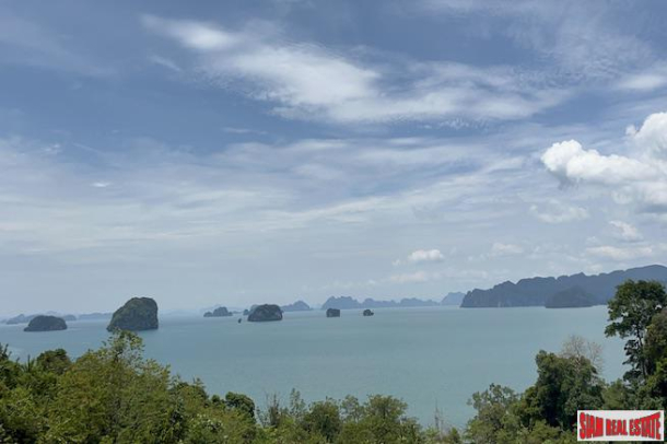 41 + 41 Rai of Hillside Land for Sale with Stunning Sea & Mountain Views - Khao Thong, Krabi-5