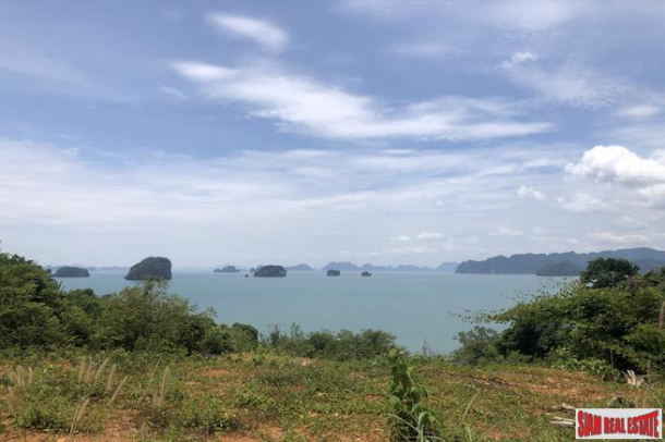 41 + 41 Rai of Hillside Land for Sale with Stunning Sea & Mountain Views - Khao Thong, Krabi-7