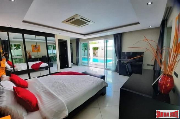 Palm Oasis Villas | Modern Five Bedroom Private Pool Villa for Sale only 3 km from Jomtien Beach-13