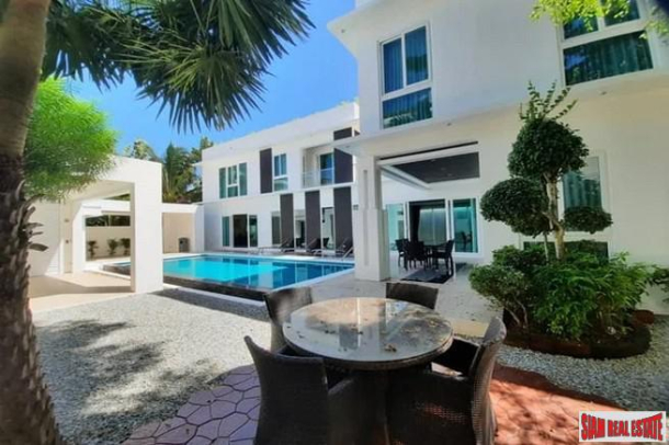 Palm Oasis Villas | Modern Five Bedroom Private Pool Villa for Sale only 3 km from Jomtien Beach-3